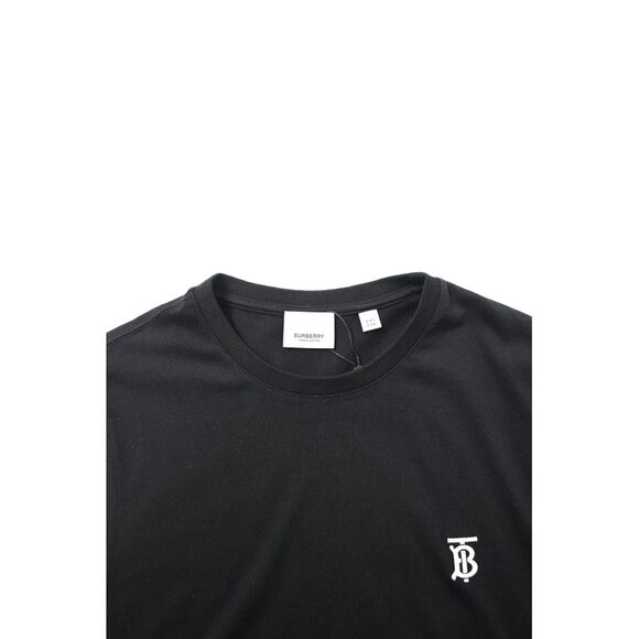 Burberry TB Monogram T-shirt in Black Cotton - Picture 10 of 10